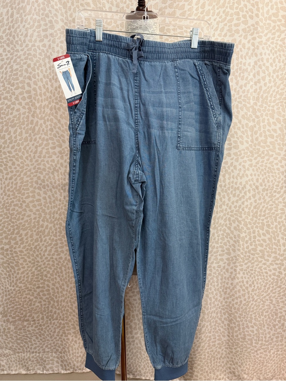 7 Seven Everyday Denim Jogger Jeans - Blue